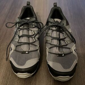 Adidas Terrex AX2R Trail Hiking Shoes Sneakers black grey carbon CM7728 Mens 10